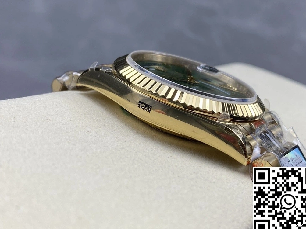 QF Dial Green Rolex Factory M228238-0061 Day Steel Tungsten v5 Date 0405